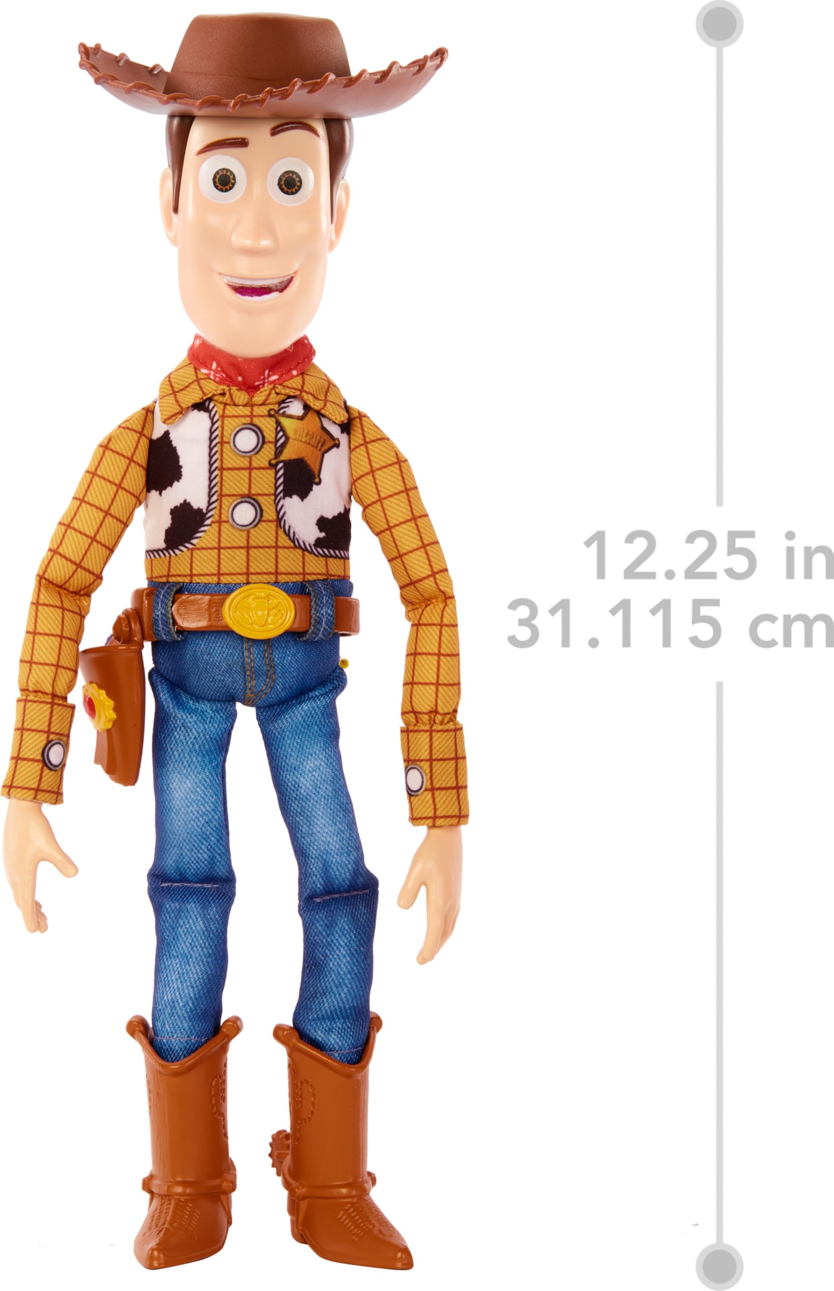 Amazon.co.jp: tel Toy Story 4 Toy Story Movie Toy, Talking Woody